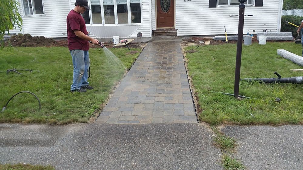 Walkways Installed by Steve's Services