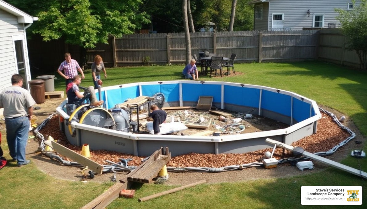 Above Ground Pool Removal: Everything You Need to Know