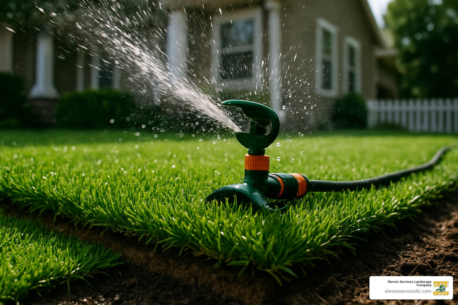 Wet and Wild: How to Water Your New Sod