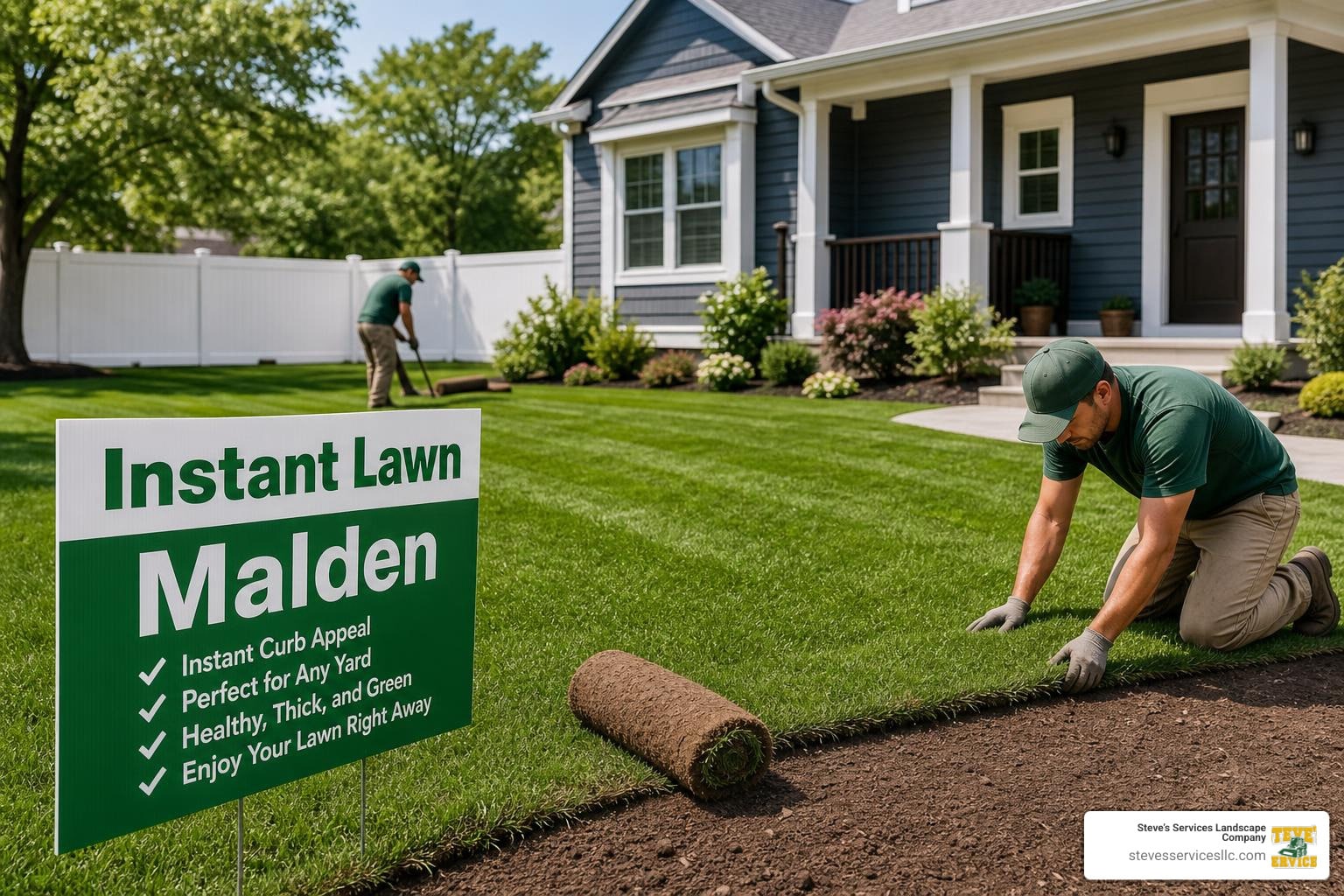 The Lazy Gardeners Guide to Instant Lawns in Malden and Beyond