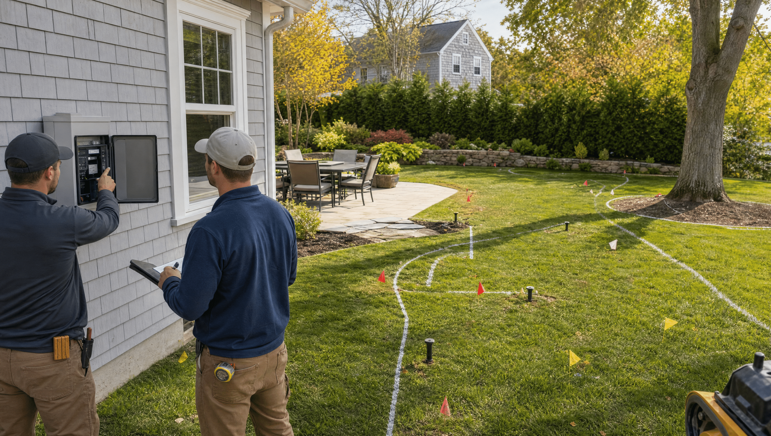 Irrigation Readiness Checklist Before a New Landscape Installation Irrigation Readiness Checklist Before a New Landscape Installation